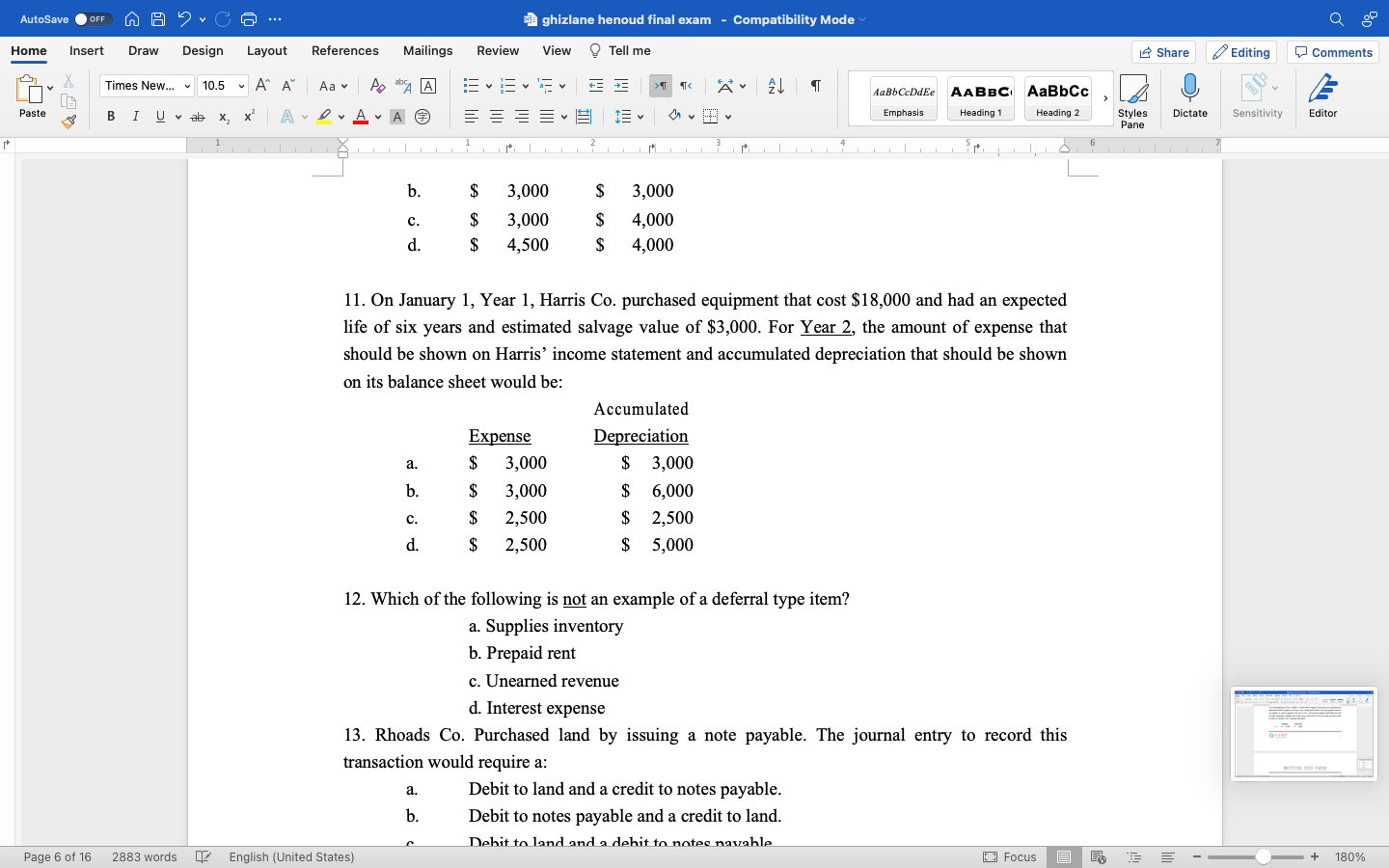 10.5 ~ A" A Aa A ab A A AaBb CcDdEe AABBC