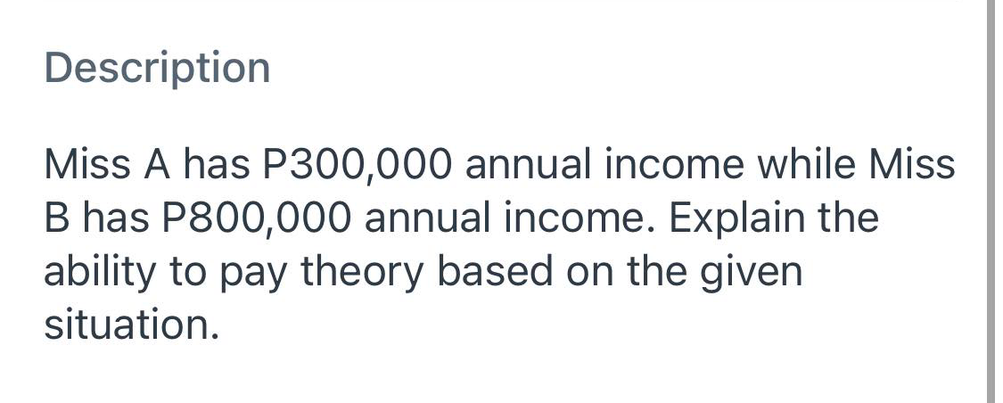 Hello, tutor! please help me answer my income taxation assignment comprehensively and