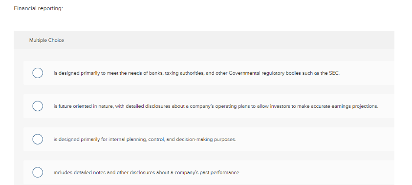 please explain why the option is correct and remaining incorrect answer should