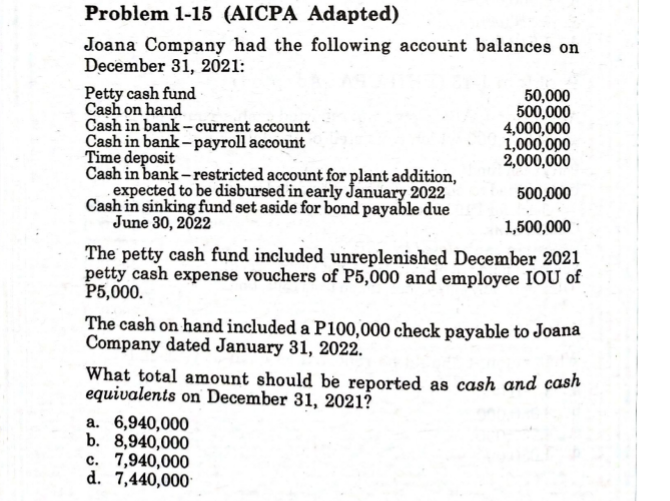 Hello please help me to answer this.Please provide clear solutions. Thank you!