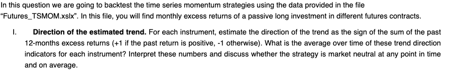 Please Answer the following HW question. The excel file link is the