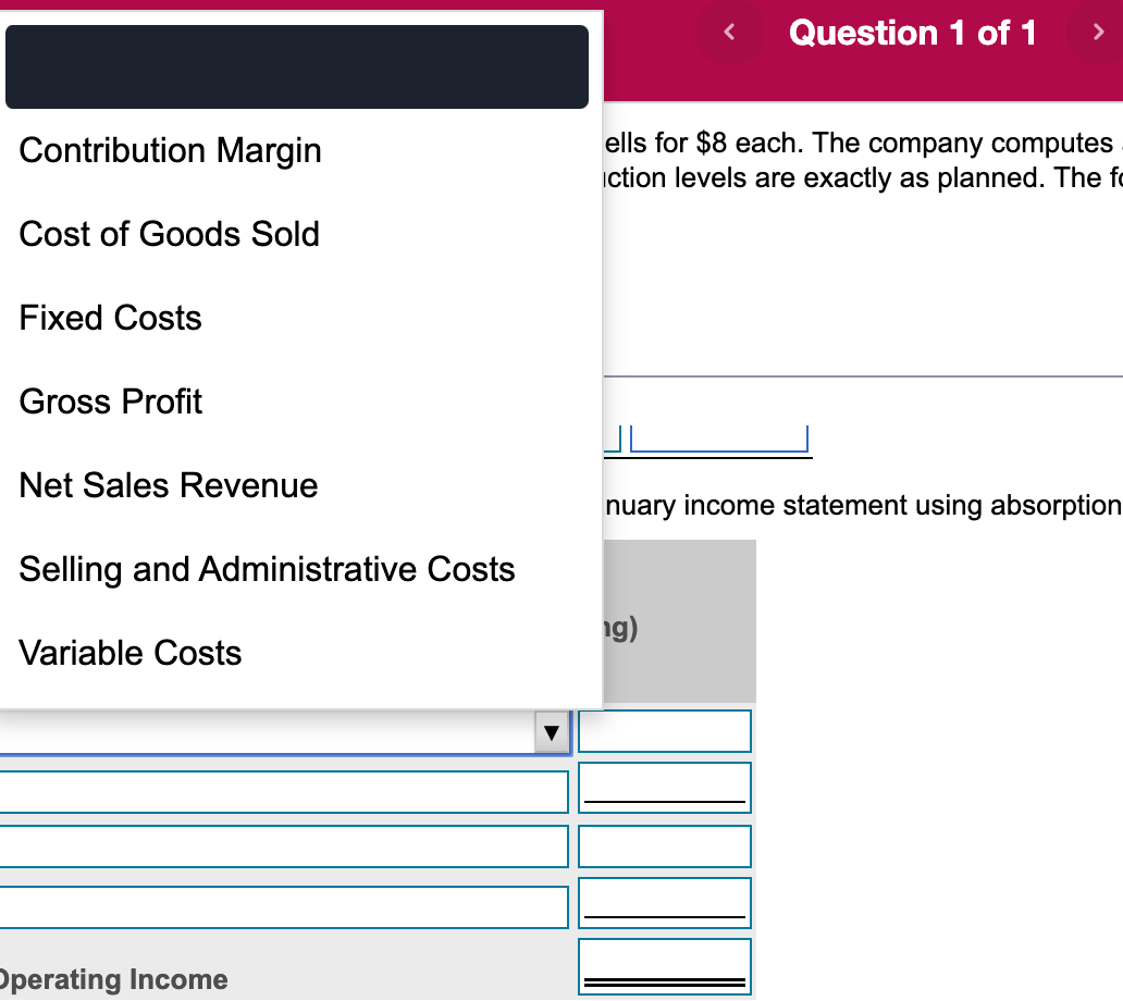 The company computes a new monthly fixed manufacturing overhead allocation rate based