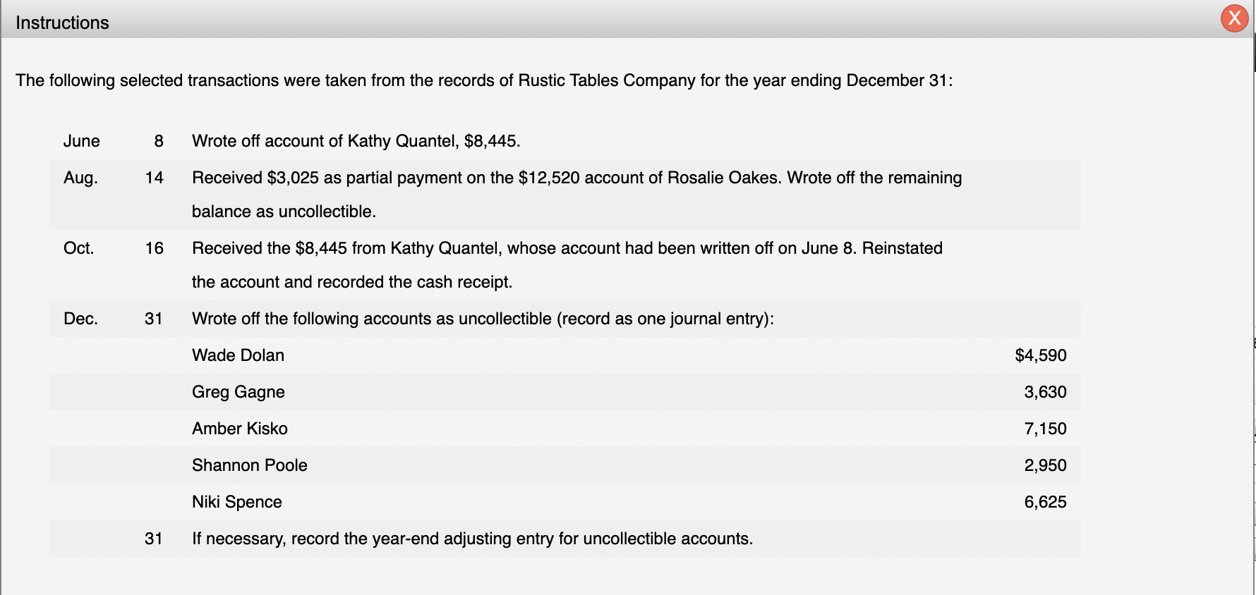 Please help me to solve the last 2 rows, I kept getting