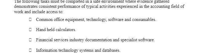  The following tasks must be completed in a safe environment where