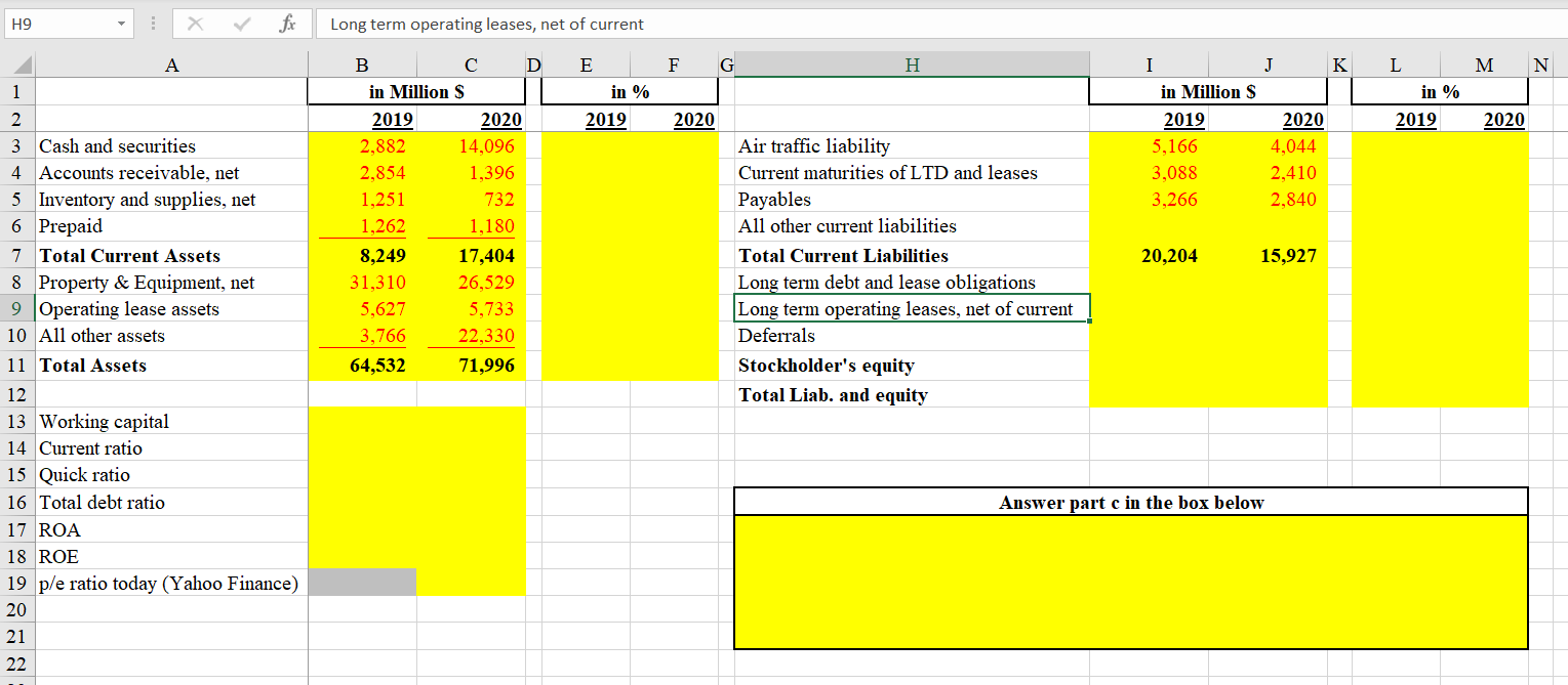 This is for Delta Airlines 2019/2020. I really need help. H9 X