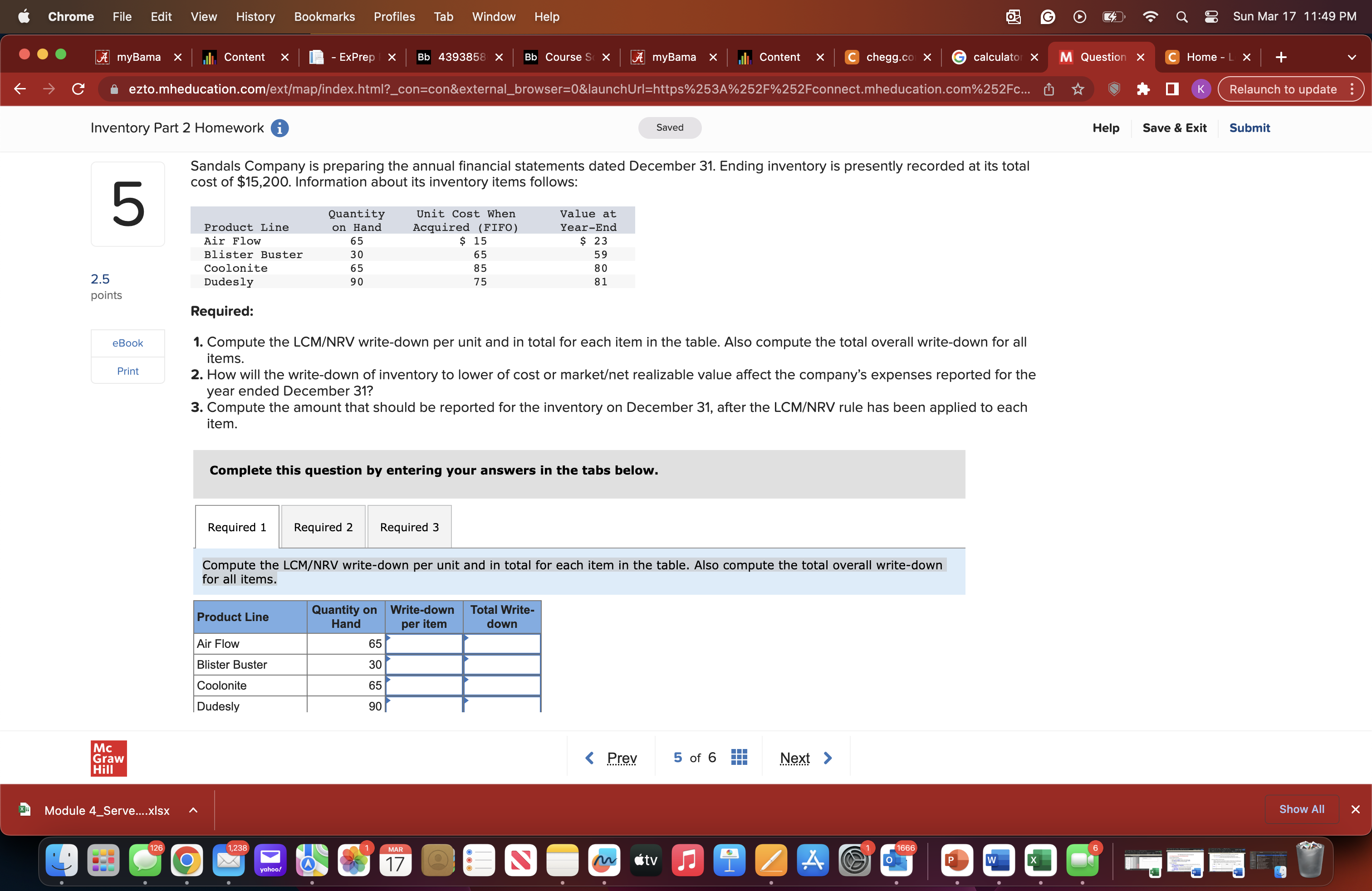Chrome File Edit View History Bookmarks Profiles Tab V Window Help