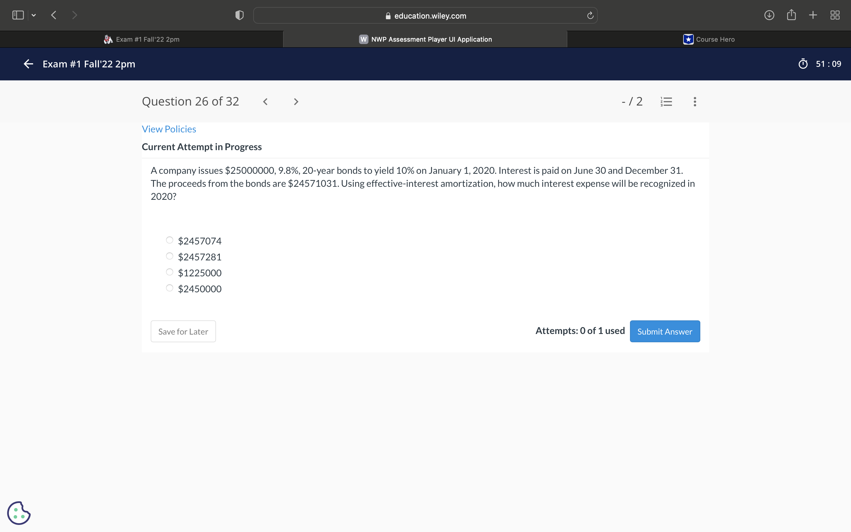  v -12 3 ... View Policies Current Attempt in Progress A