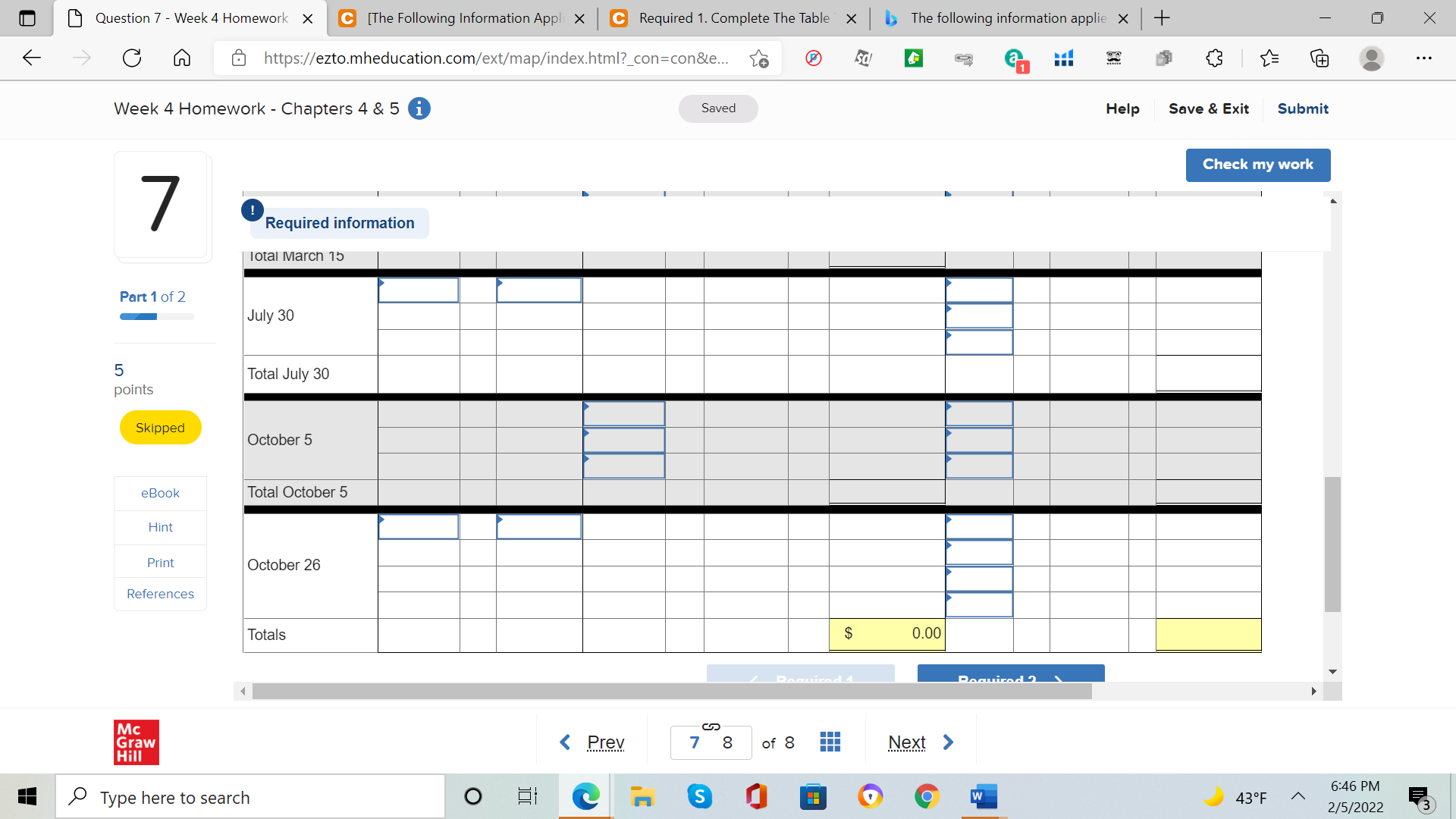 following information applie X + X -> C A & https://ezto.mheducation.com/ext/map/index.html?_con=con&e... to