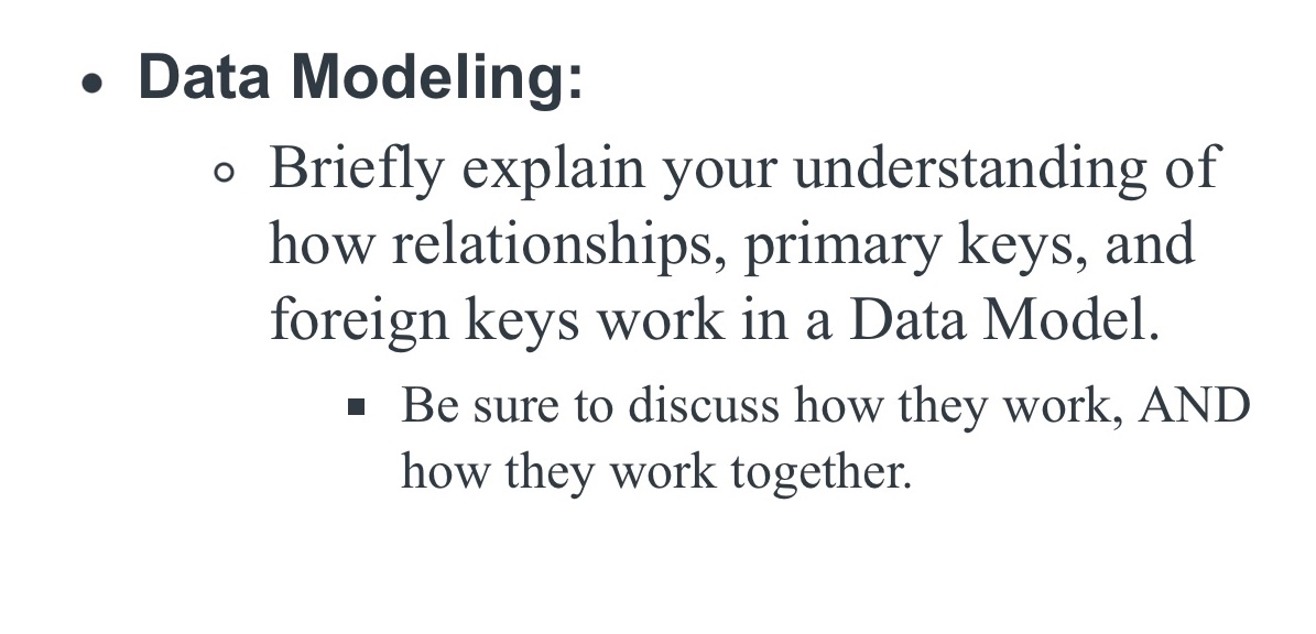 what the Database Goals were. What are they, and how do repeating