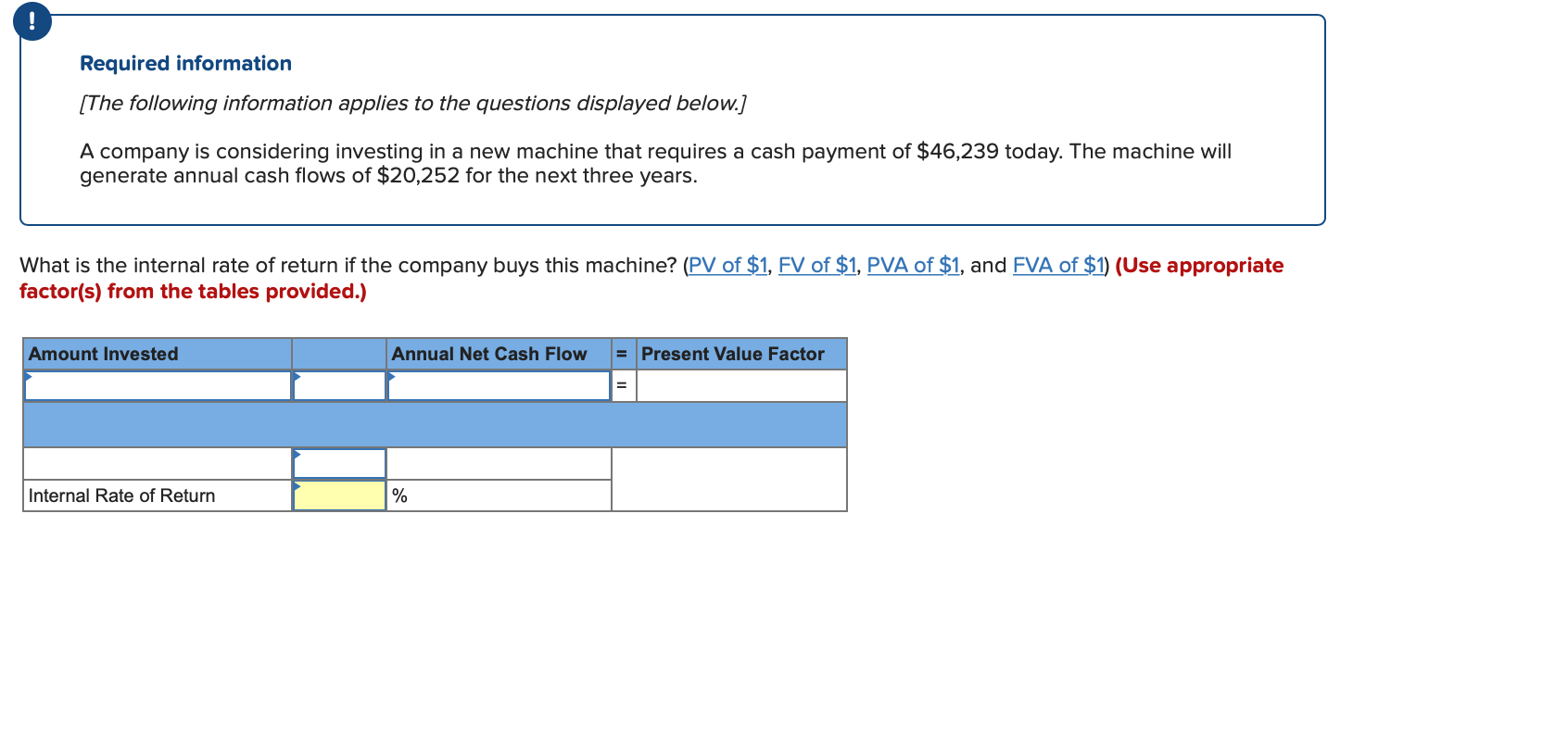 Please answer correct within the format with supporting calculation Required information [The