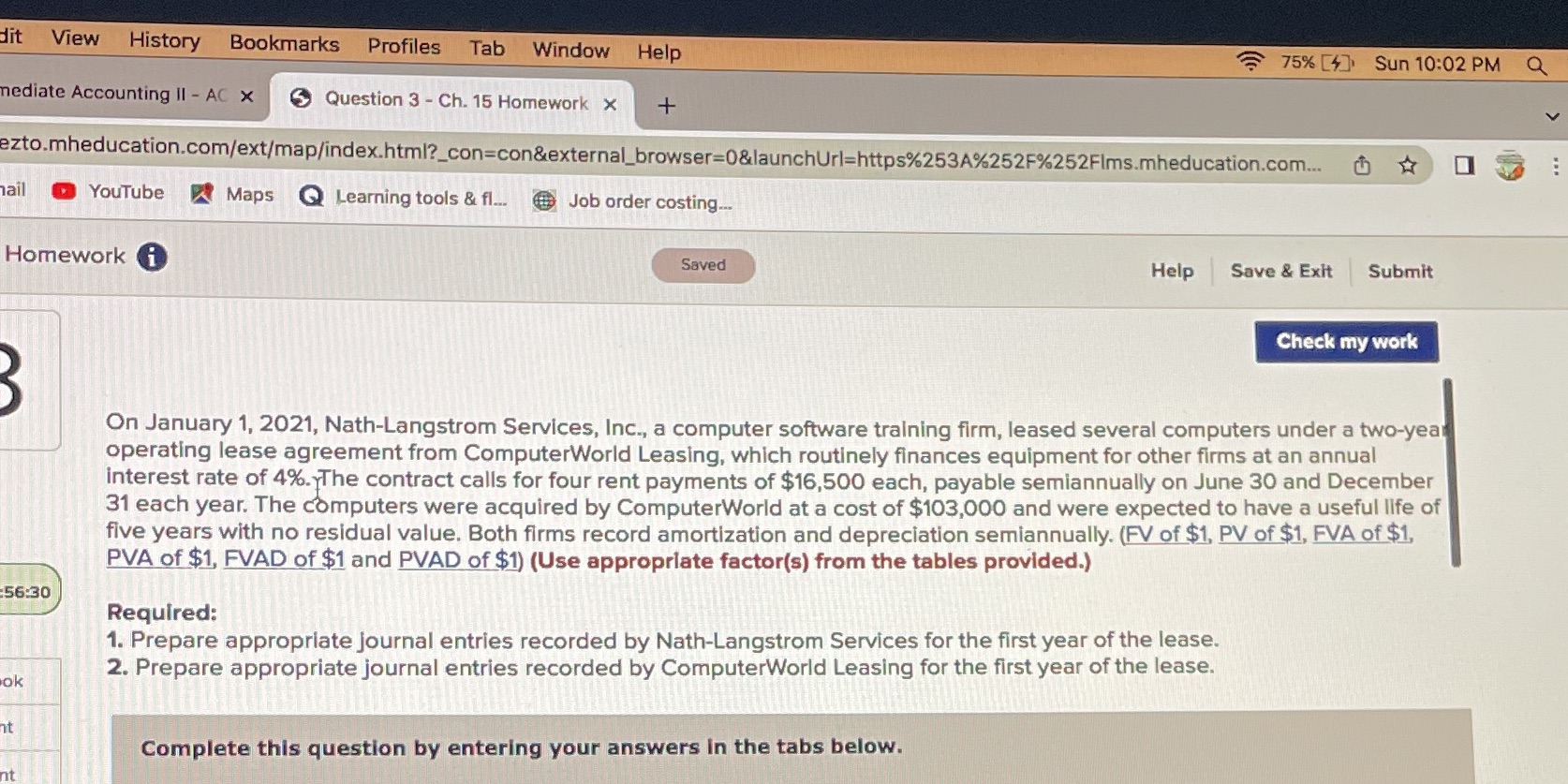 lit View History Bookmarks Profiles Tab Window Help 75% [4 Sun