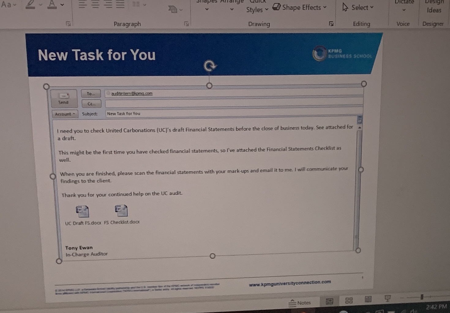 Aa ~ A E Dictate Styles ~ Shape Effects ~ Select
