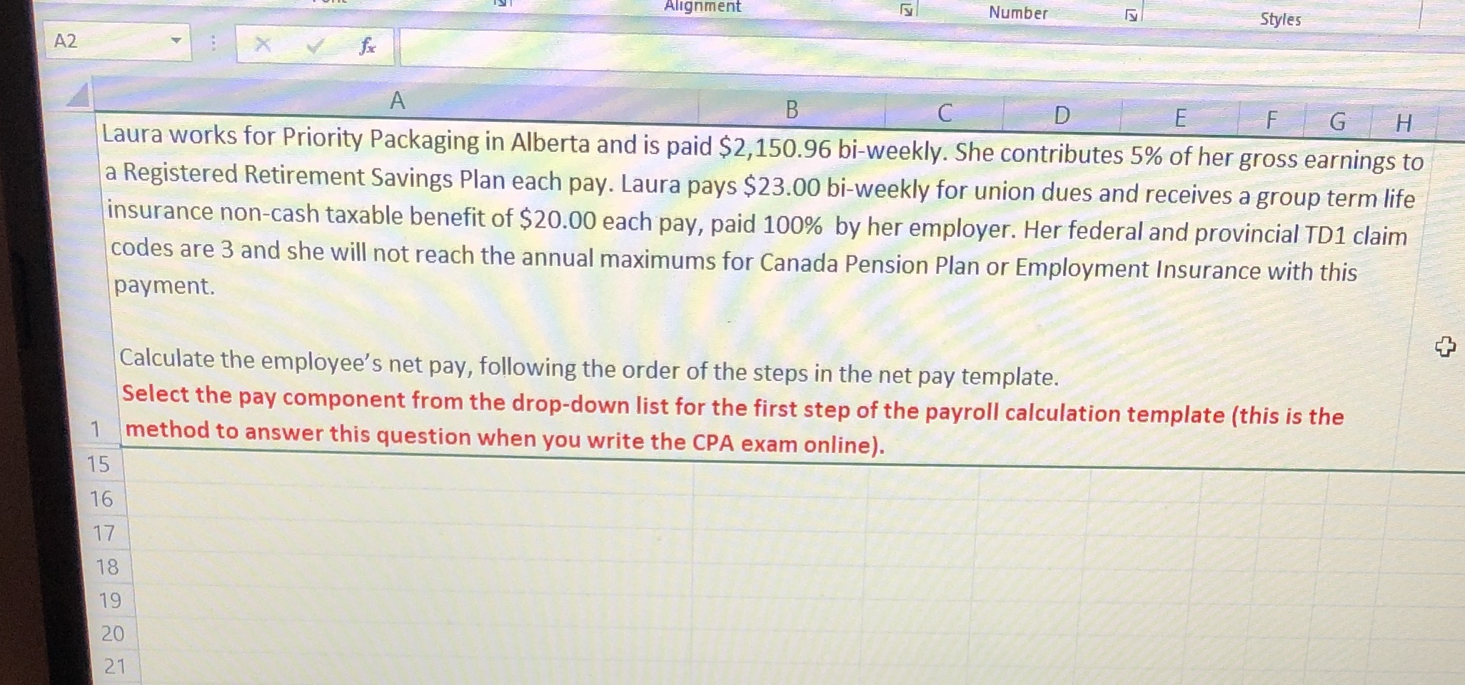  Alignment Number Styles A2 X Vfx A B C D E