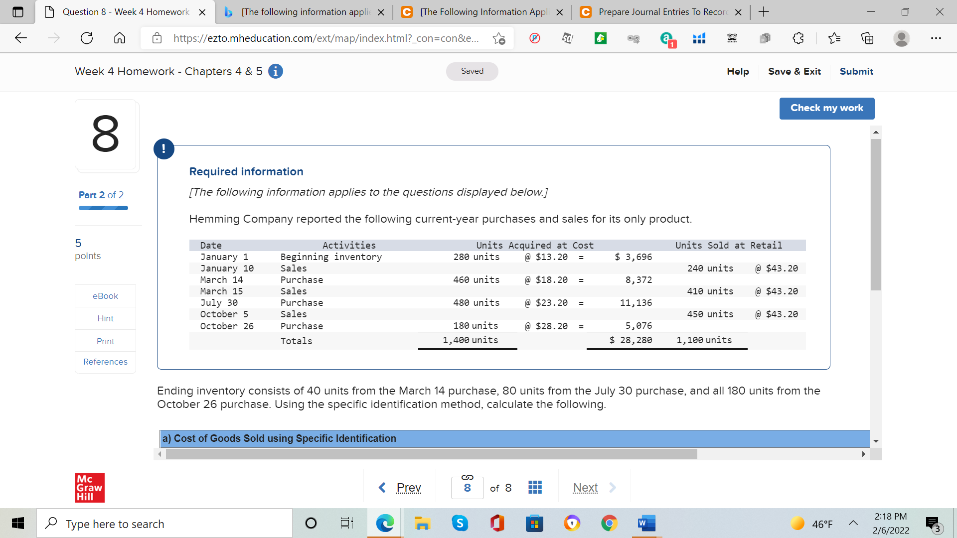 Help Save & Exit Submit Check my work Fill in the blanks