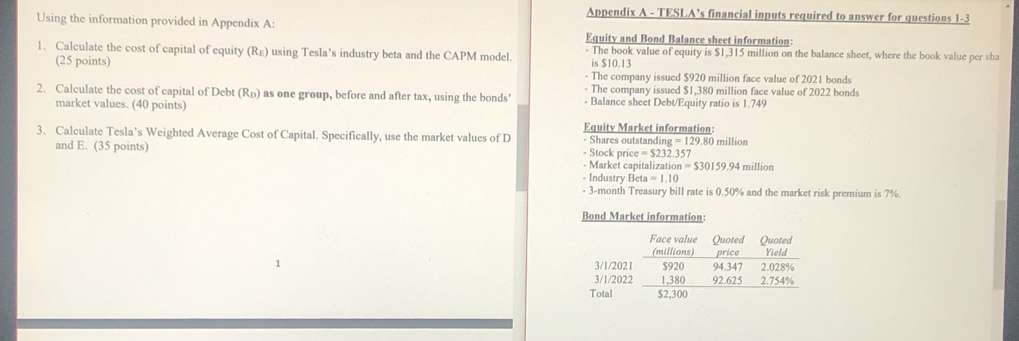 Be sure to explain your answer and show all work. Thanks! Appendix