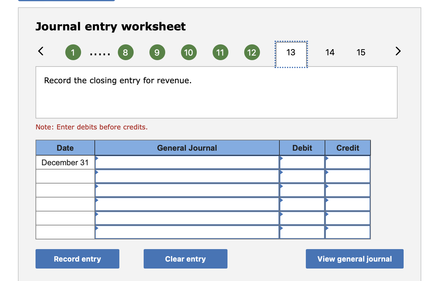 is a summary of the transactions for the year: 1. January 9