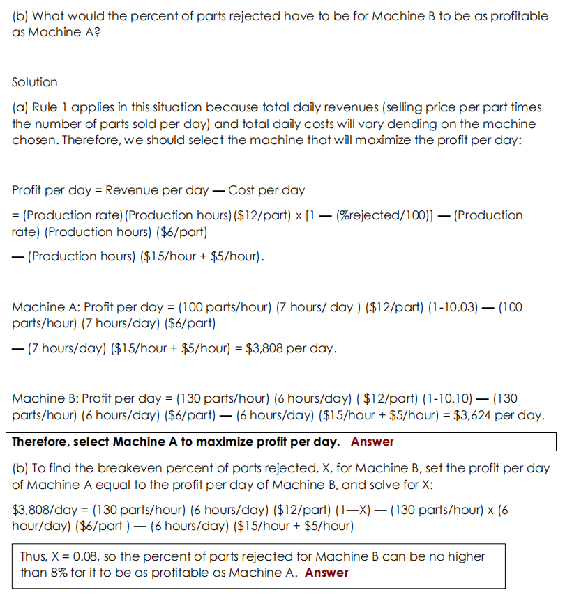 of less and the inuence of time on money can be ignored.