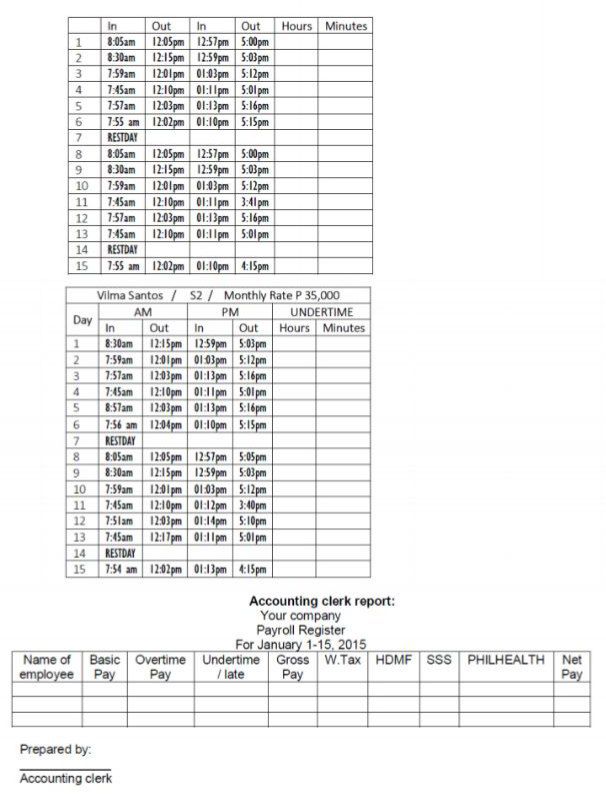 Payroll, you may use year 2022. same for taxes, SSS, HMDF, Philhelath.you