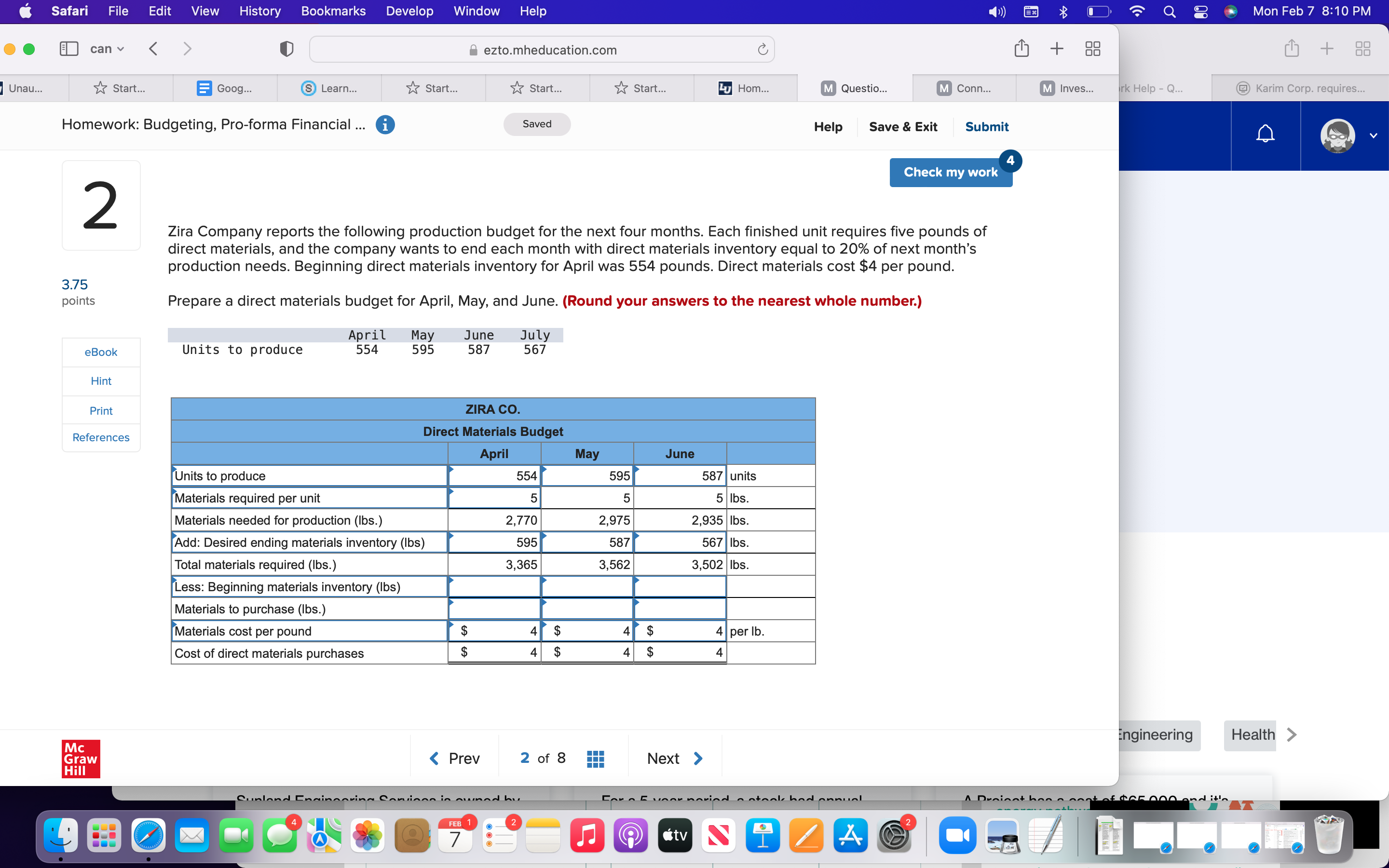 Mon Feb 7 8:09 PM can Mc Graw Cunland Engineering Cantions in
