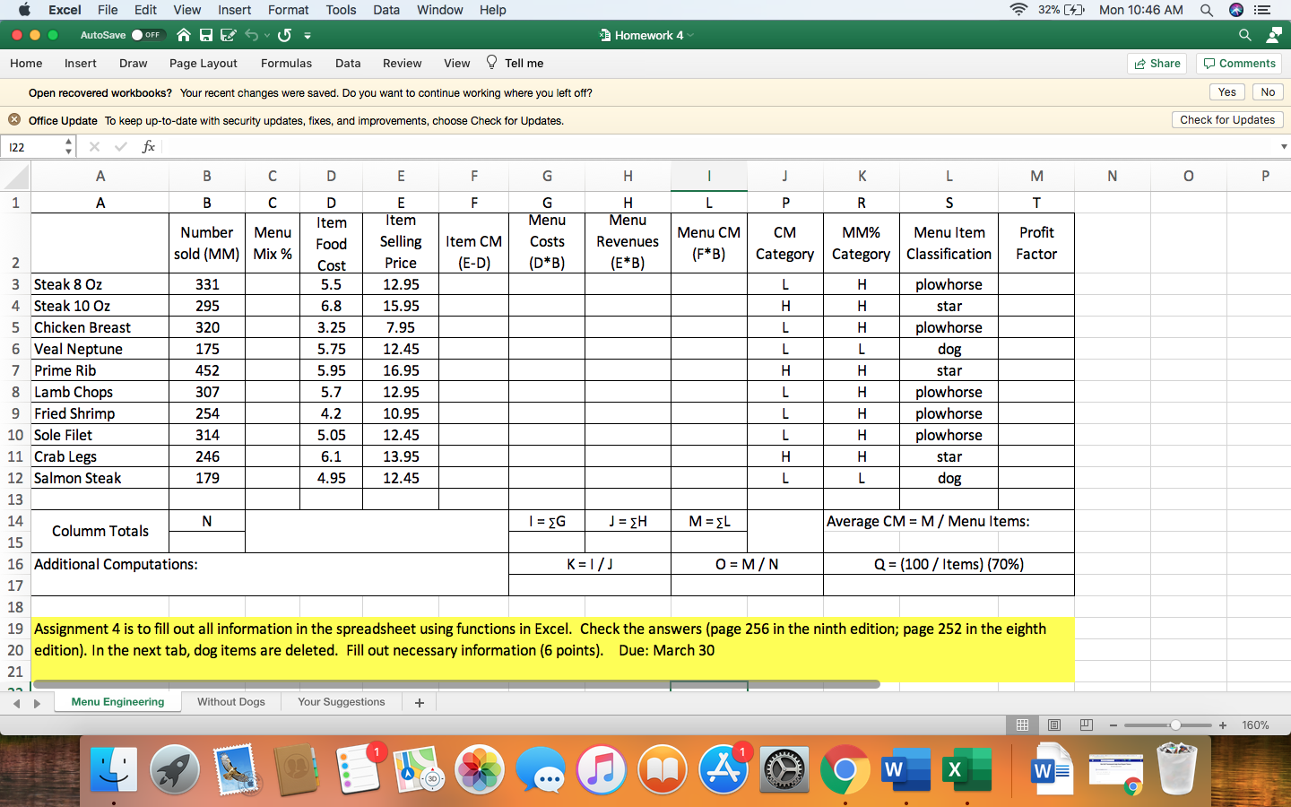 E . 6 7 3 Homework 4 Share Comments Home Insert Draw