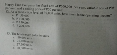 Below is the question and other concerns will be in the comment