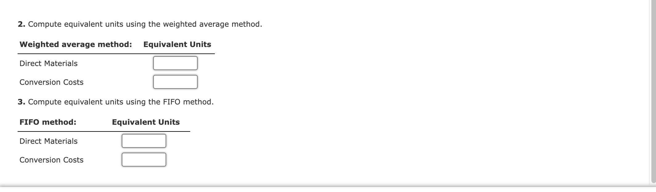 and transferred to the Assembly Department, and the following costs were added