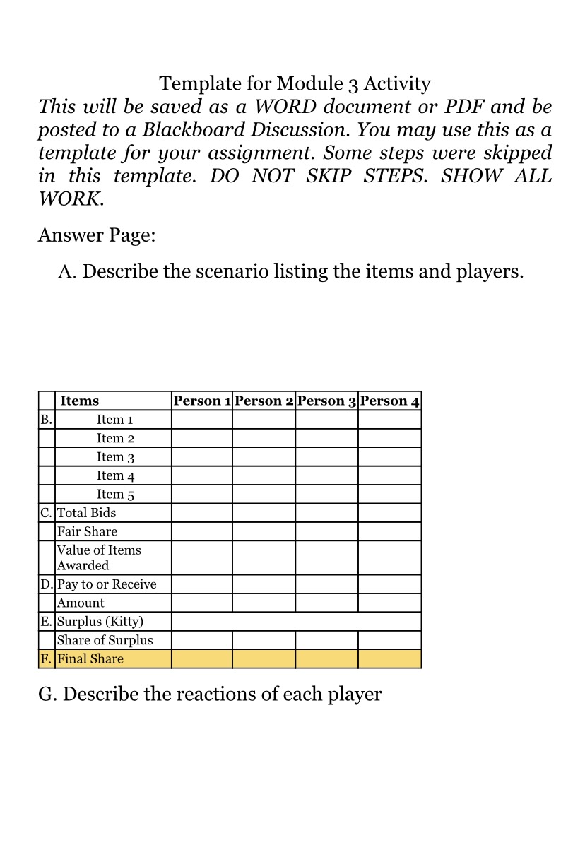  Template for Module 3 Activity This will be saved as a
