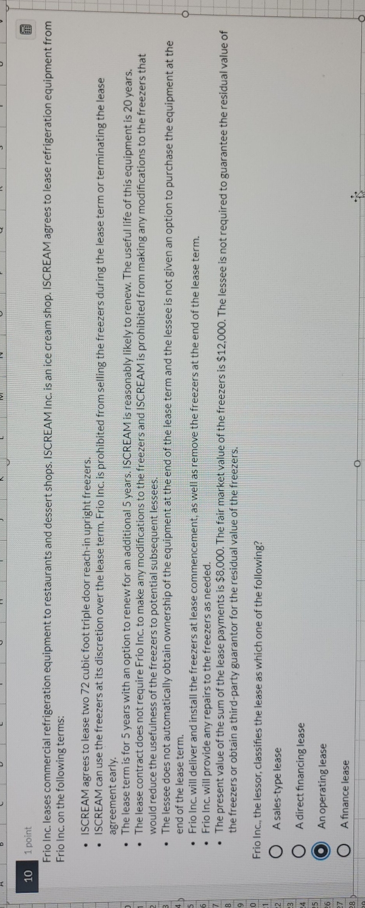 Please answer the following question. I really appreciate your help. Thank you