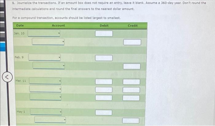 year: (a) product warranty cost, $15,200; (b) interest on the nine remaining