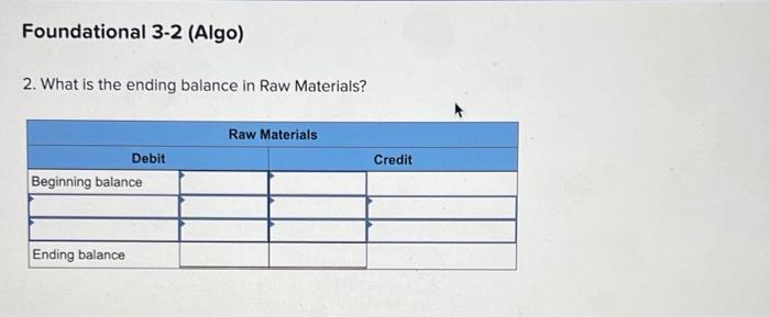 \f\f\f\f12. What Is the ending balance in Finished Goods? Foundational 3-13 [Algal