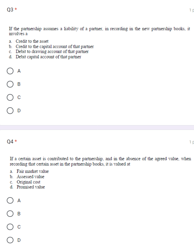 to operate or conduct partnership business. a. Partnership agreement b. Partnership virtue