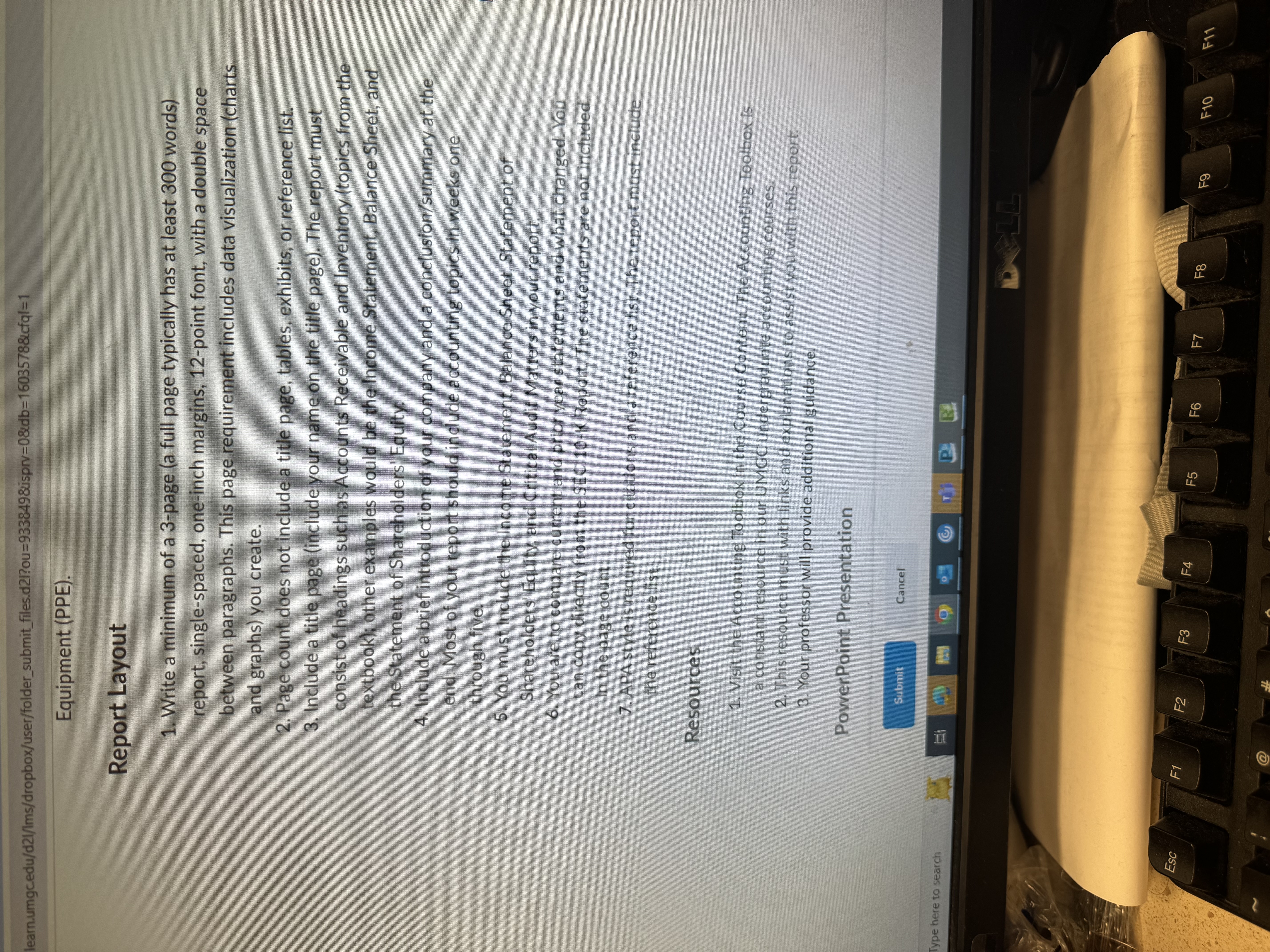 |+ learn.umgc.edu/d21/Ims/dropbox/user/folder_submit_files.d21?ou=933849&isprv=08db=1603578&cfql=1 Hide Assignment Information Instructions Instructions ACCT-220 10-K Project Instructions Overview