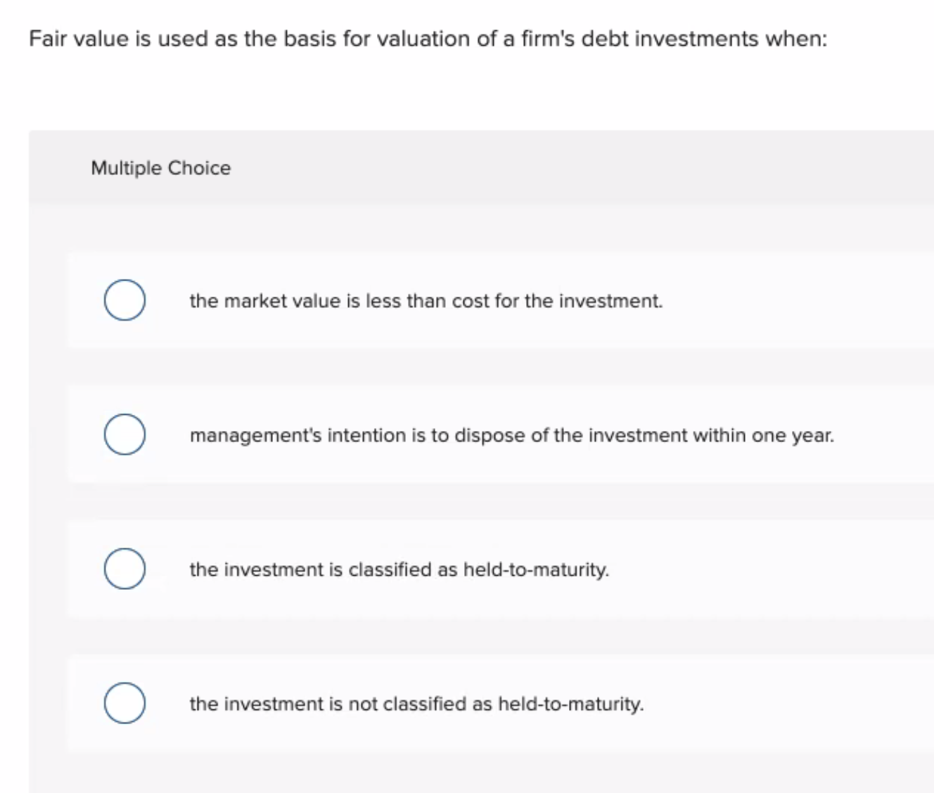 equity-method investments. O Can be traded on exchanges, similar to other options.