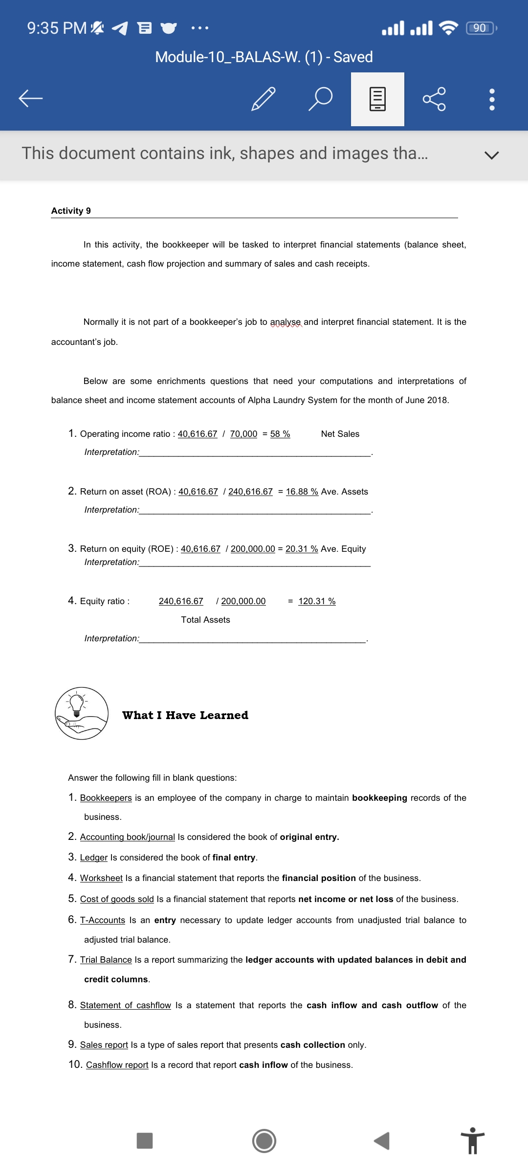  9:35 PM % B . . all all 90 Module-10_-BALAS-W. (1)