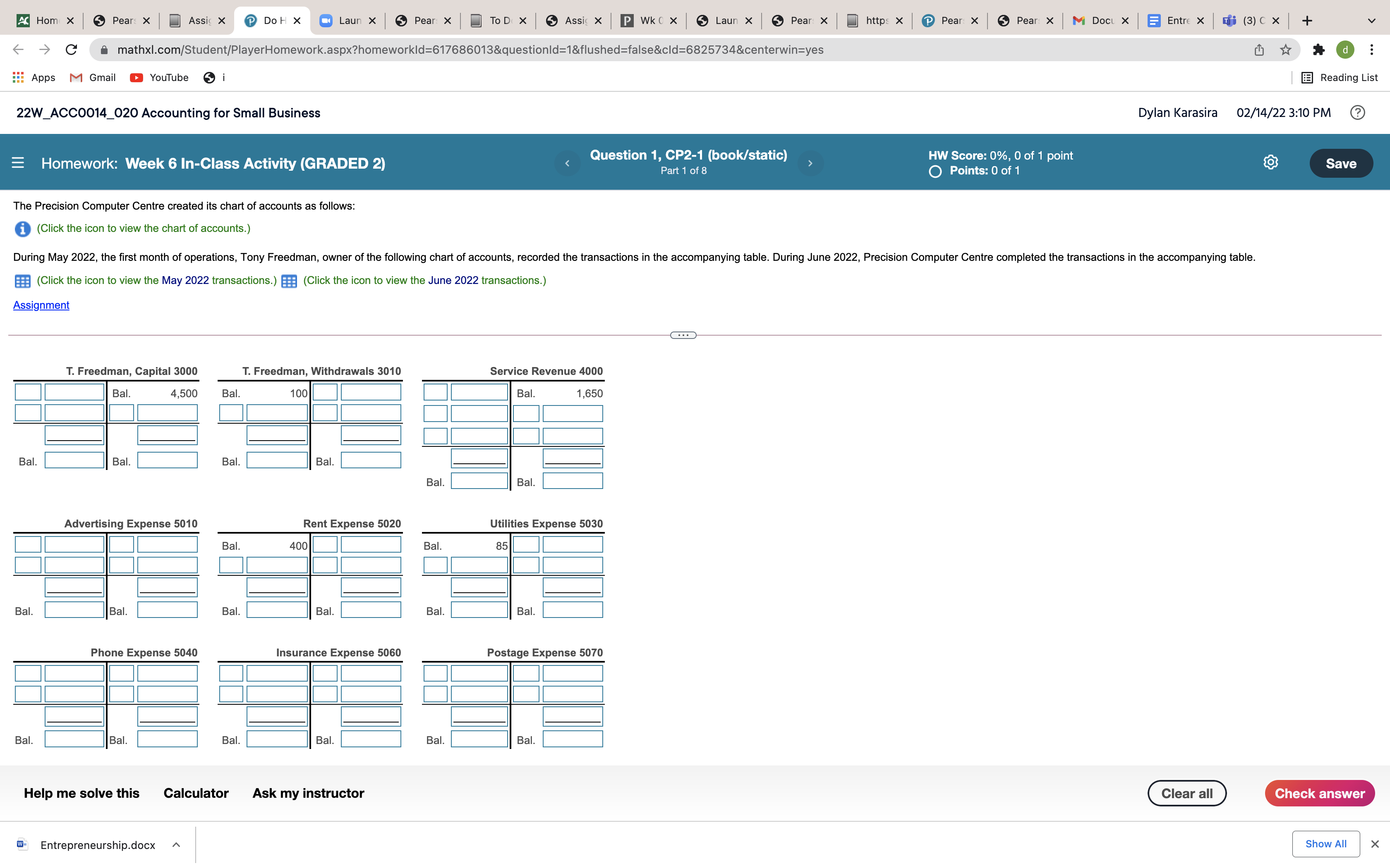 x Pear X _ To D X & Assi X P WK0