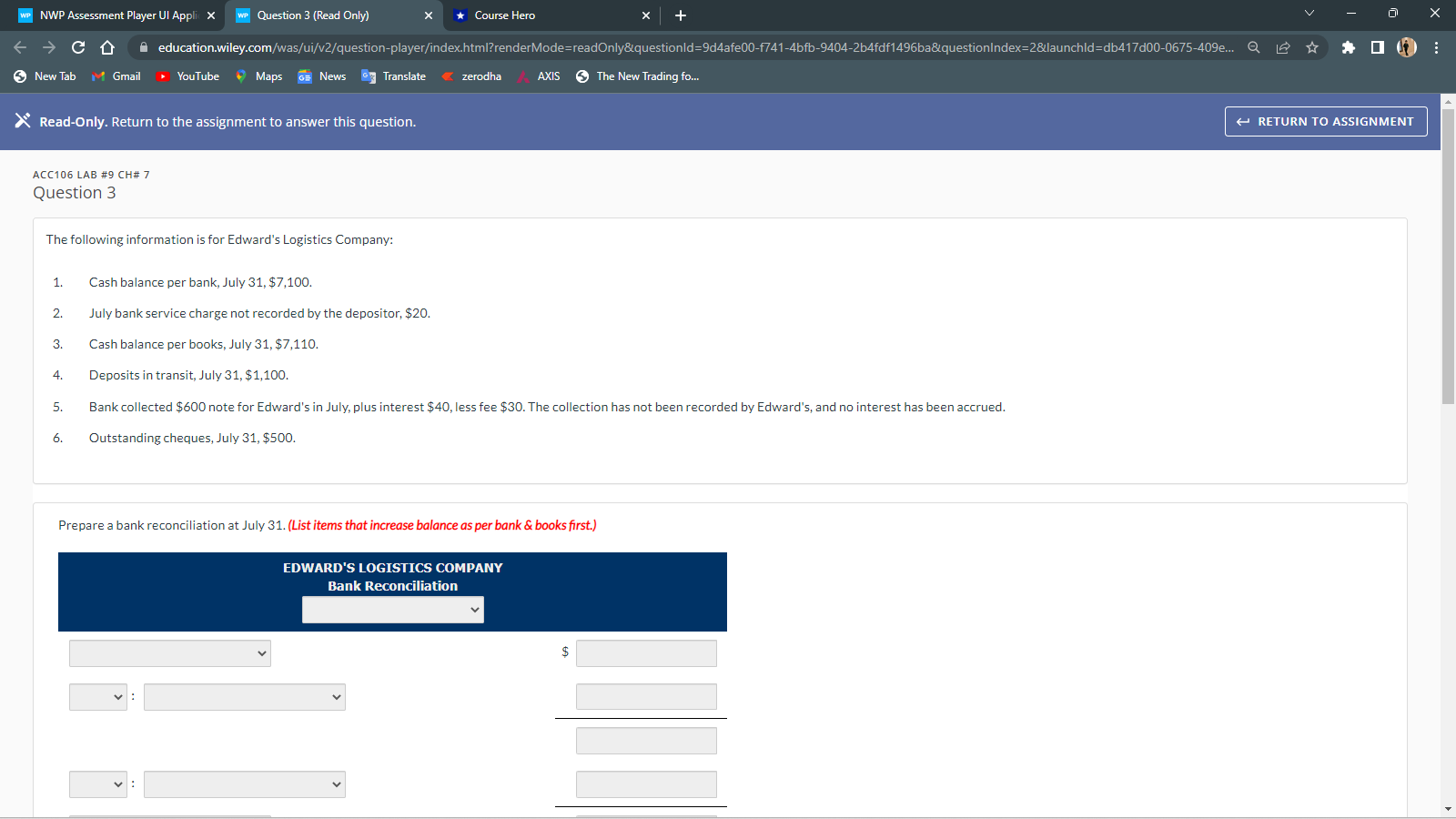  WP NWP Assessment Player UI Appli X WP Question 3 (Read