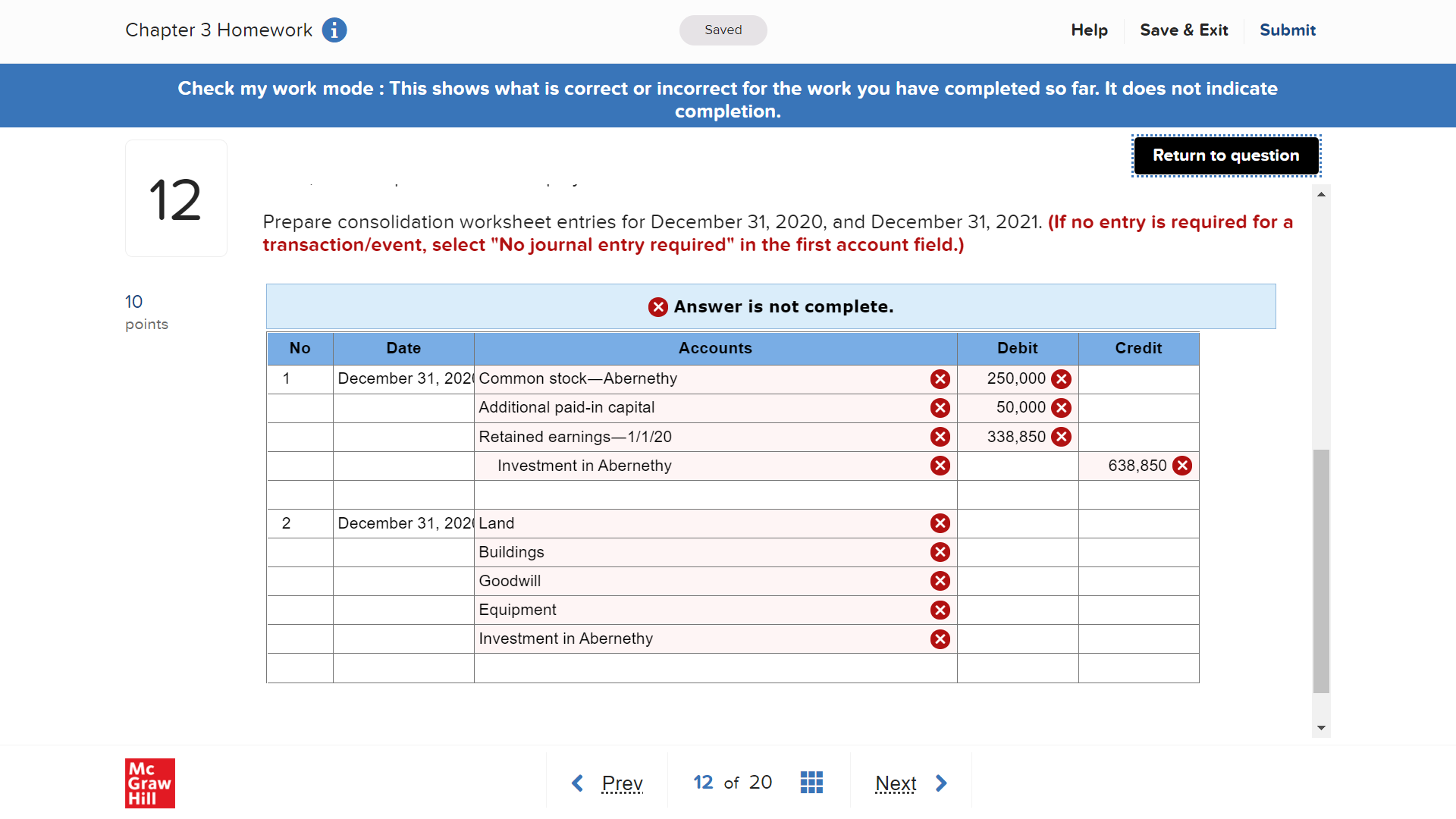value common stock. Haynes's shares had a $15 per share fair value.