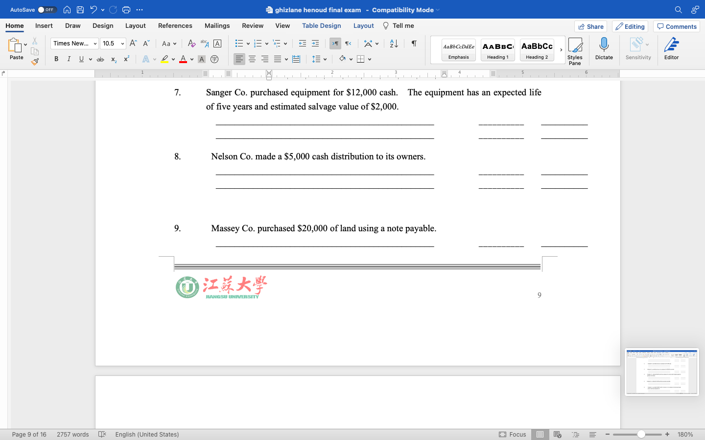 Times New... ~ 10.5 ~ A" A Aav A b A A