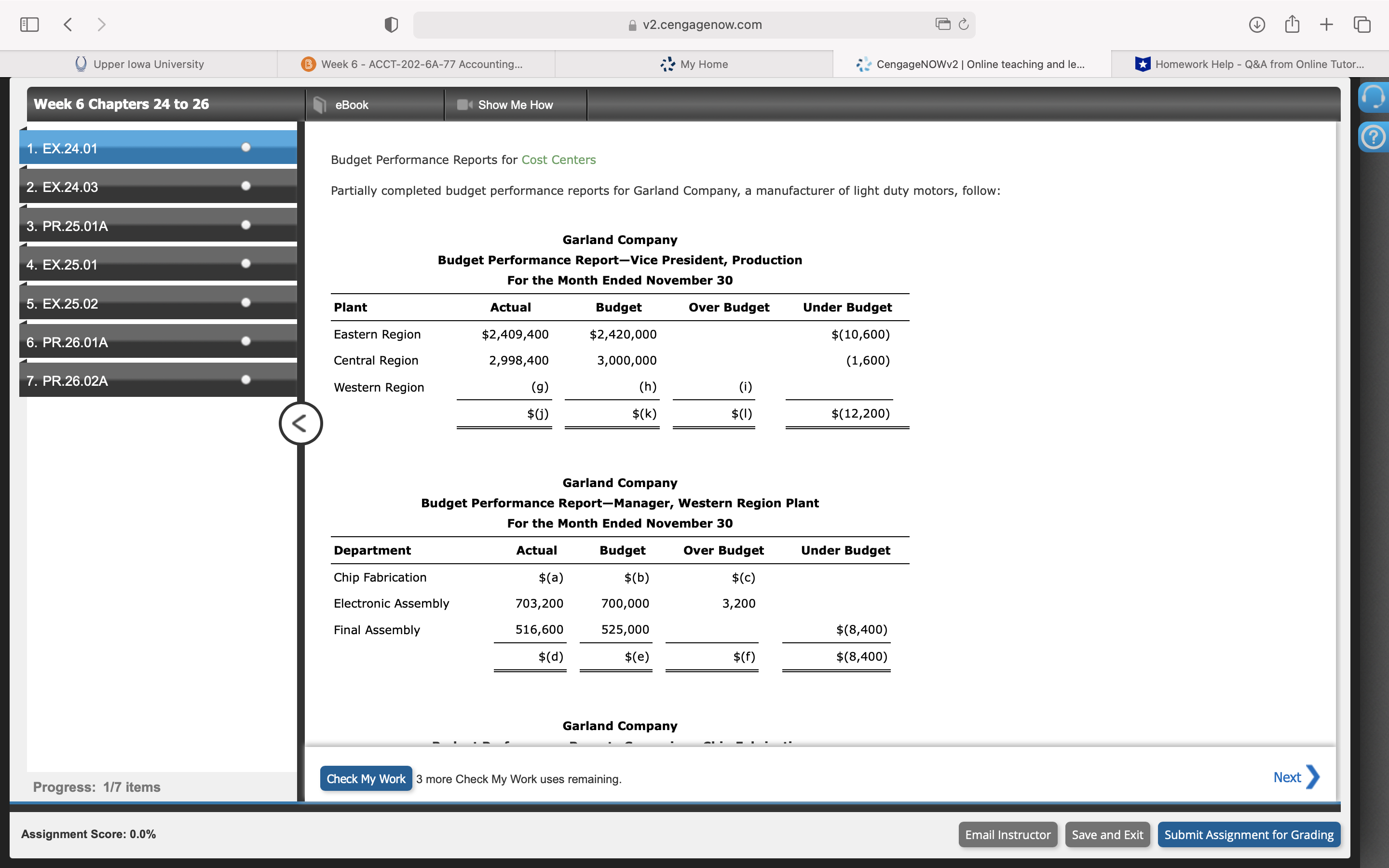  EC I) Ev2.cengagenow.com C (9 [11 'i' E] Q Upper Iowa