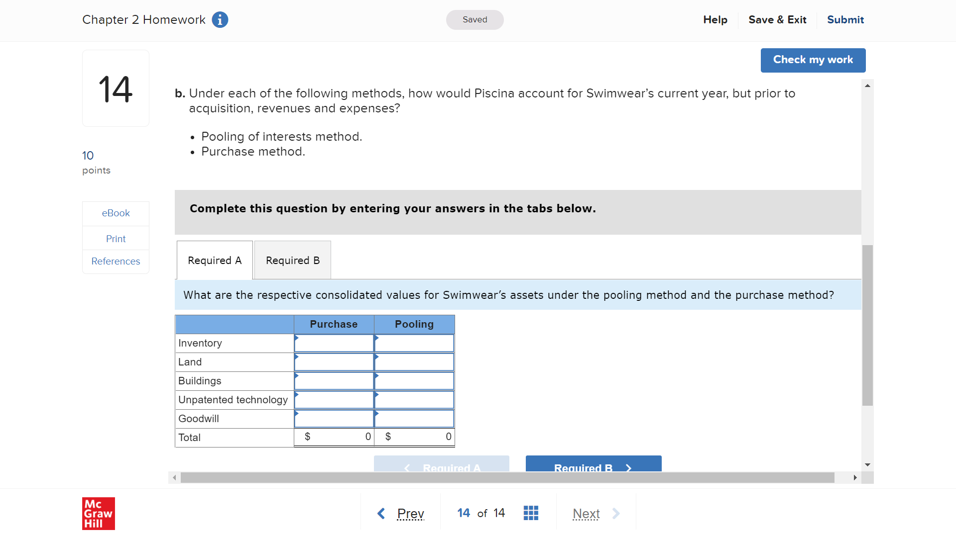 Saved Help Save Kc Exit Submit Check my work On February 'I,