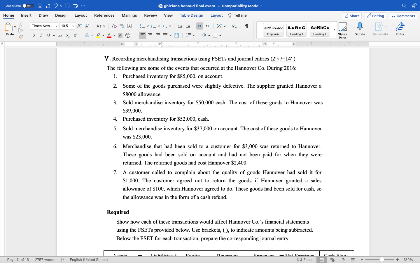 Mailings Review View Table Design Layout ? Tell me Share Editing Comments