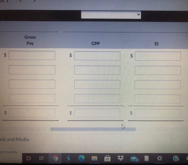 half for hours worked in excess of 40 hours a week. Payroll