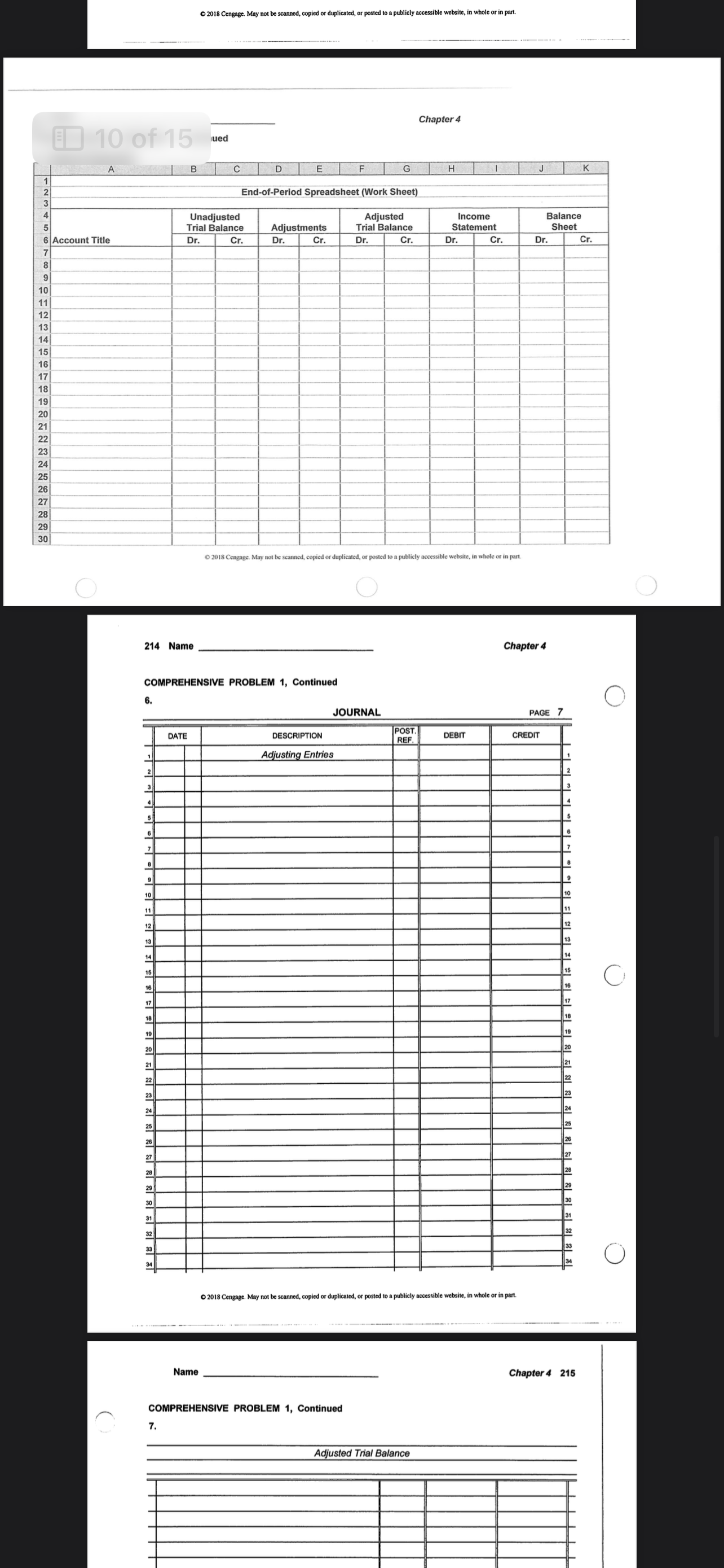 Insurance 18 Office Equipment 19 Accumulated Depreciation 21 Accounts Payable 22 Salaries