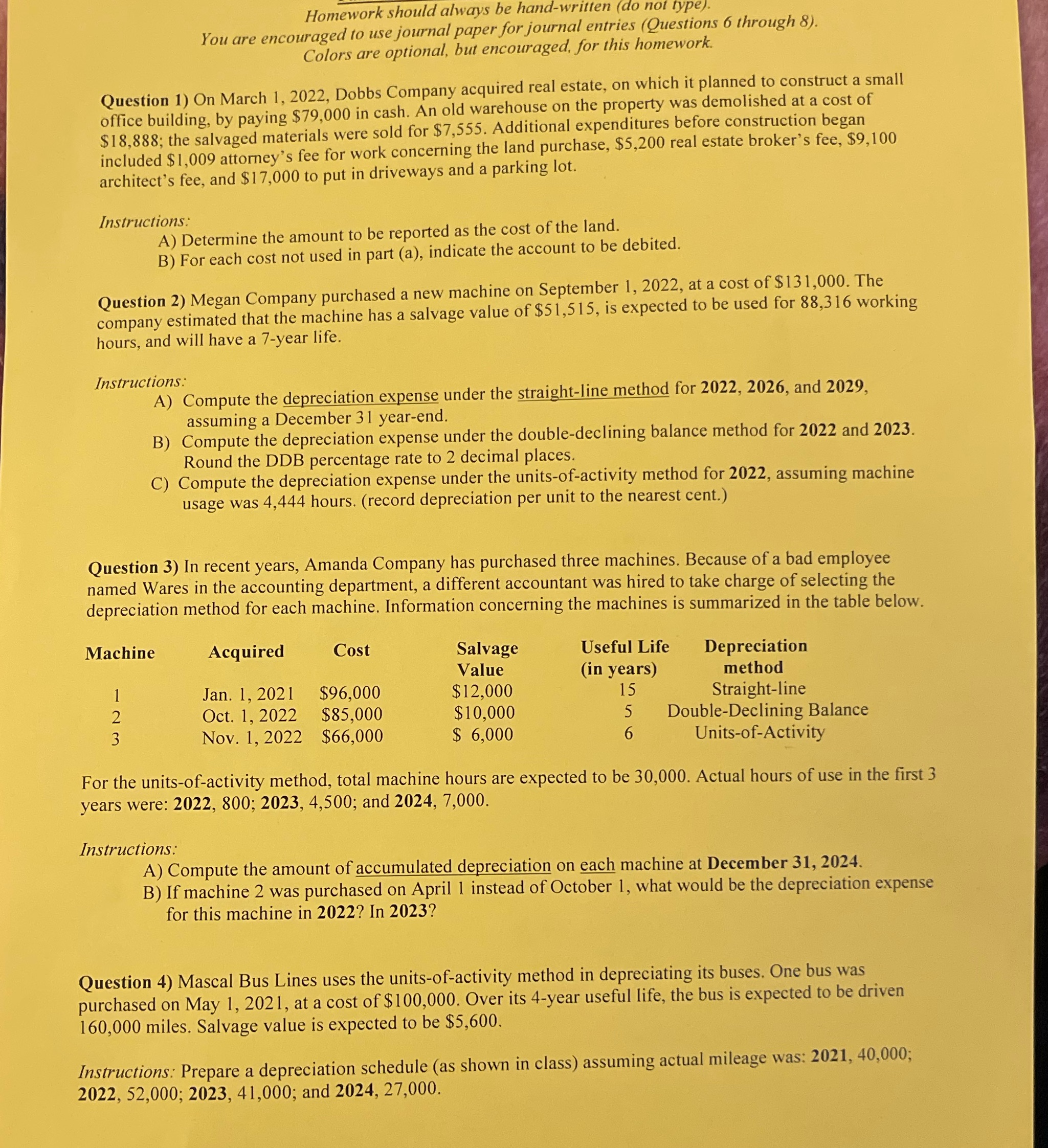 Please answer all questions. If you can't answer please refund the question.