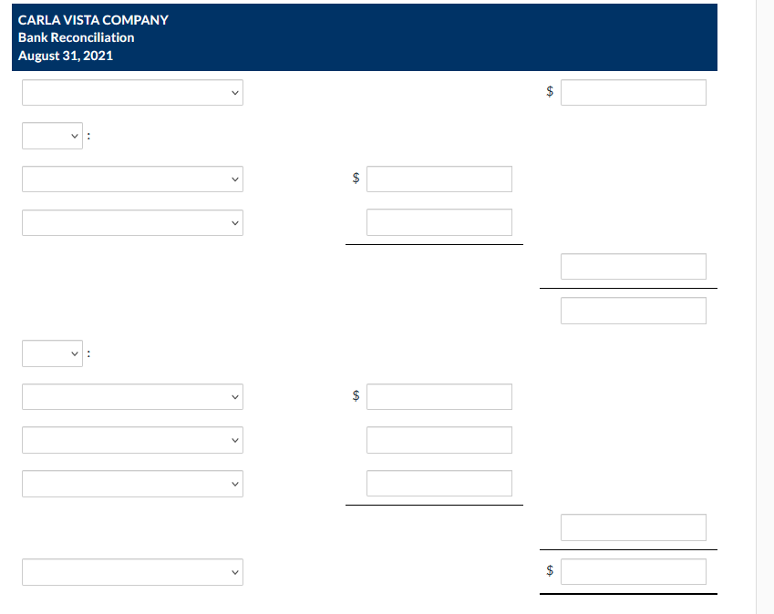 Company had 3 ca sh balance per its books of $26,560. The