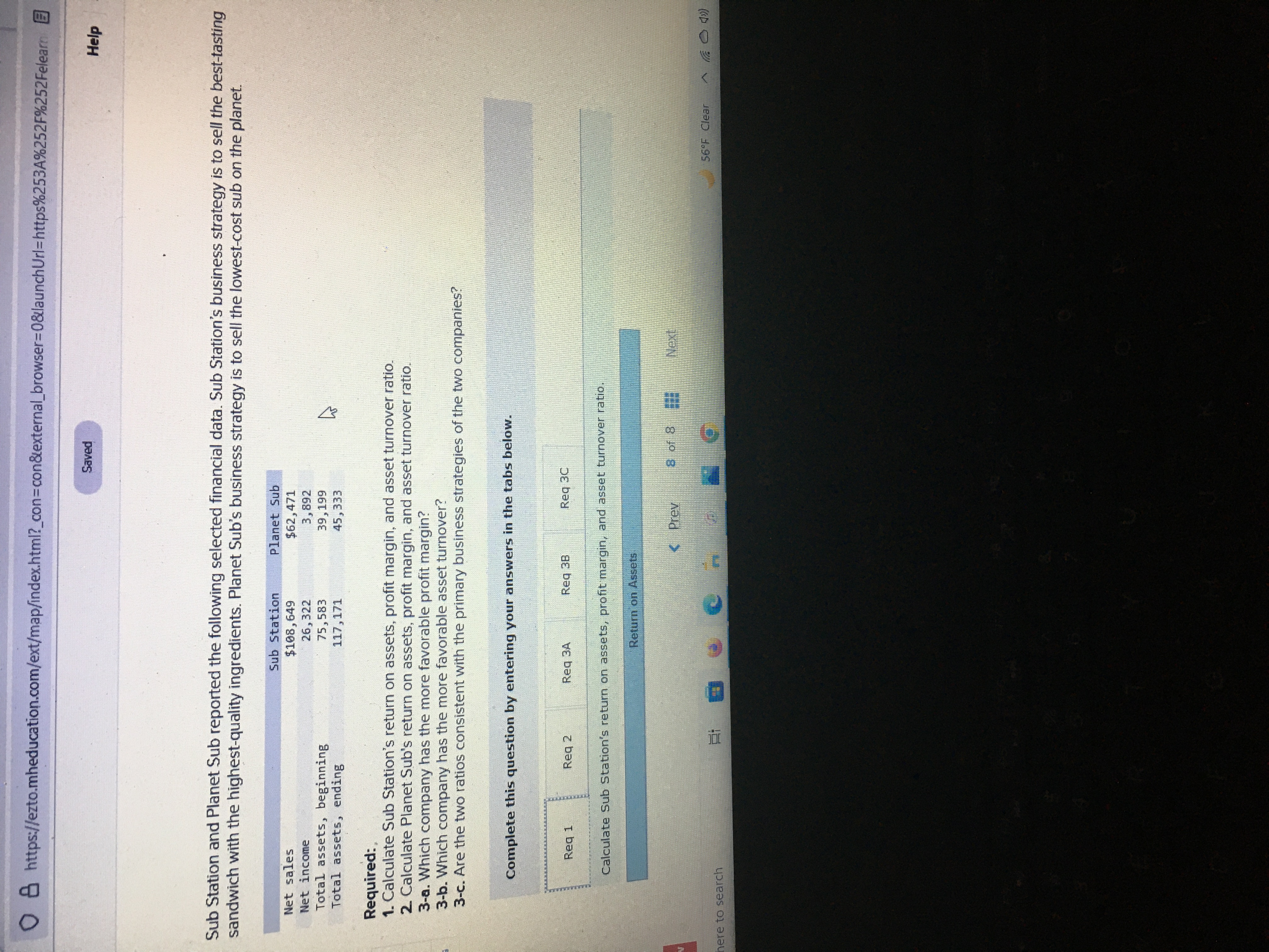 O & https://ezto.mheducation.com/ext/map/index.html?_con=con&external_browser=0&launchUrl=https%253A%252F%252Felearn#] Saved Help Sub Station and Planet Sub reported
