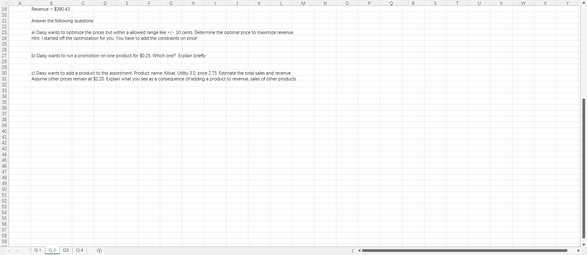 M Q S W Q1 This is like Vertigo case. There are