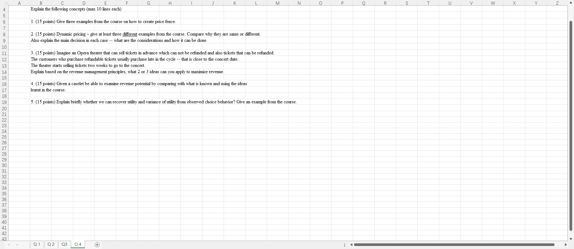 can be sold in advance and at the venue. You feel that