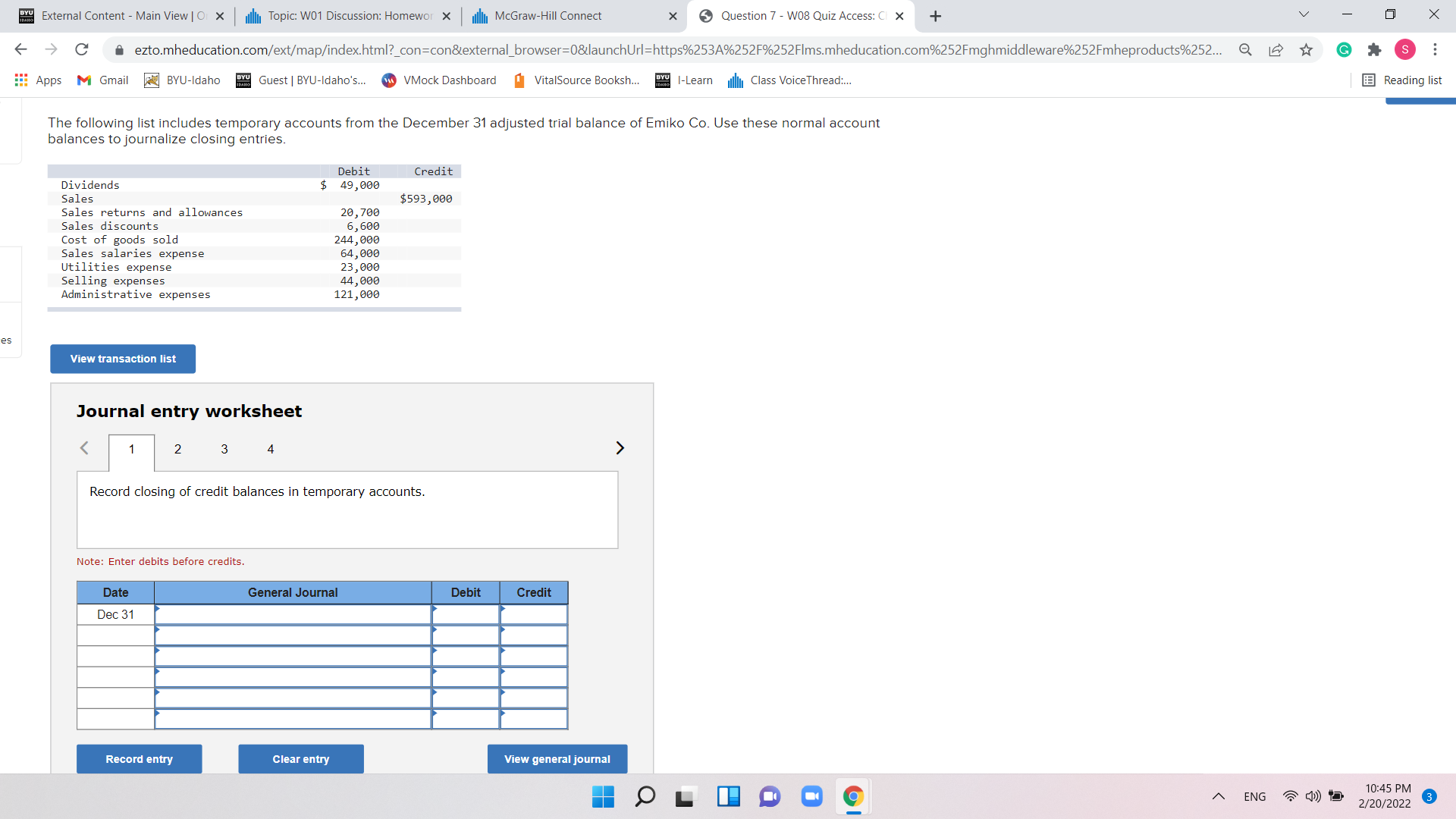  YU External Content - Main View | O X Ill Topic:
