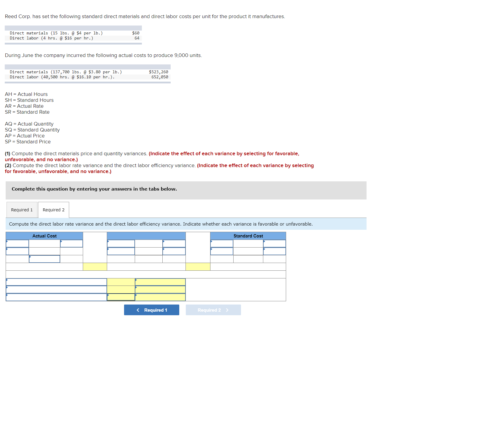 include $153,000 xed expenses. Fixed Budget RE "1:15 Variances Sales (in units)